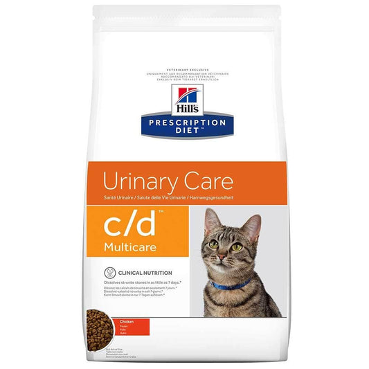 Hills Prescription C/D Feline Cat Food Chicken 1.5kg