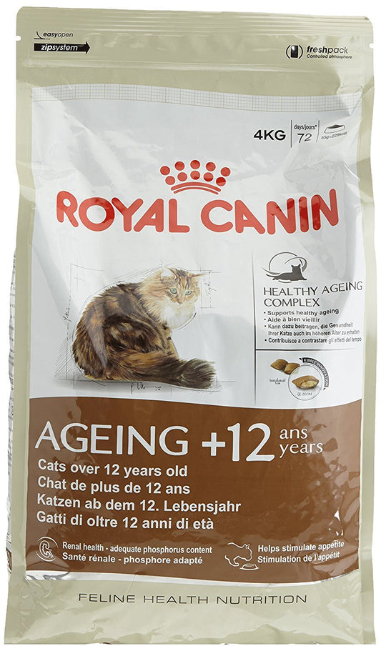 Royal Canin Senior Ageing 12+ Adult Cat Food 4kg