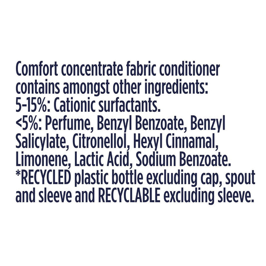 Comfort Creation Concentrated Fabric Conditioner with 100 Days of Long Lasting Fragrance and Softness Intense Liquid Fabric Softener 30 Washes, 900 ml (Peony & Rose, Buy 4)