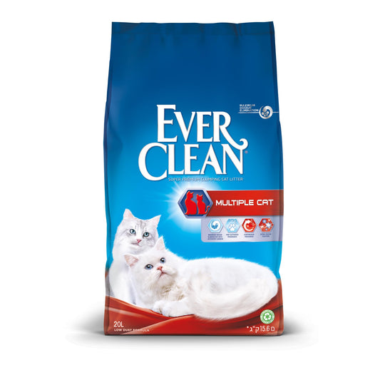 Ever Clean Multiple Cat Clumping Cat Litter 20L