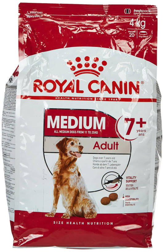 Royal Canin Medium Adult 7+ Dry Dog Food 4kg