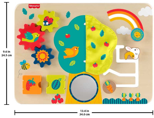 FISHER-PRICE WOODEN ACTIVITY STATION