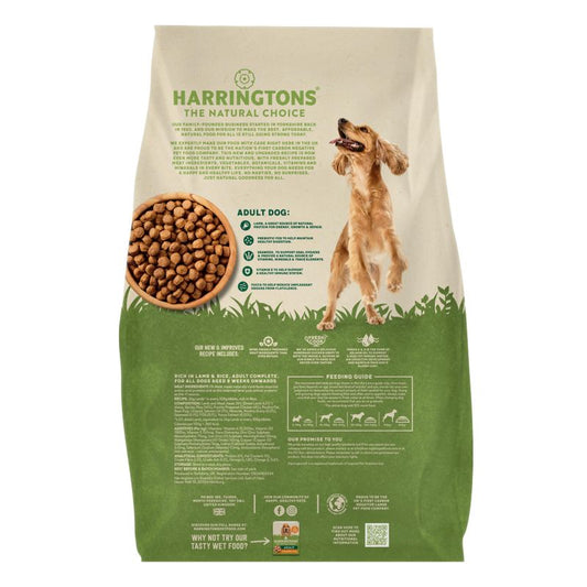 Harringtons Complete Adult Dog - Rich in Lamb & Rice Dog food 15kg