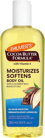 Palmer’s Cocoa Butter Formula Moisturising Body Oil 250ml with Vitamin E and Cosmetic Spatula