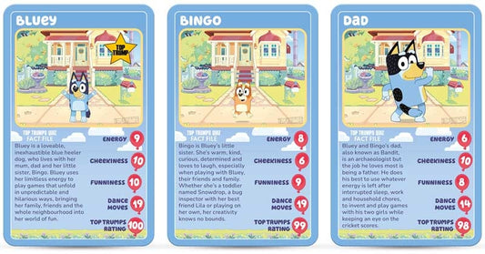 TOP TRUMPS BLUEY