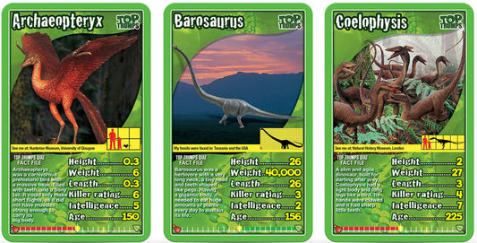 TOP TRUMPS DINOSAURS