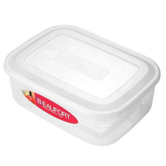 Beaufort Rectangular Food Container Clear