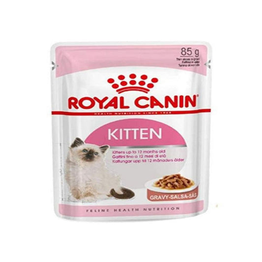 Royal Canin Kitten in Gravy Wet Food 85g (Pack of 12)