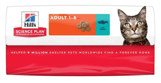 HILLS PET FOOD DRY Science Plan Adult Tuna Flavour 3kg Dry Cat Food