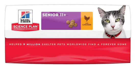 Hills Science Plan Senior Chicken Dry Cat Food - 3kg