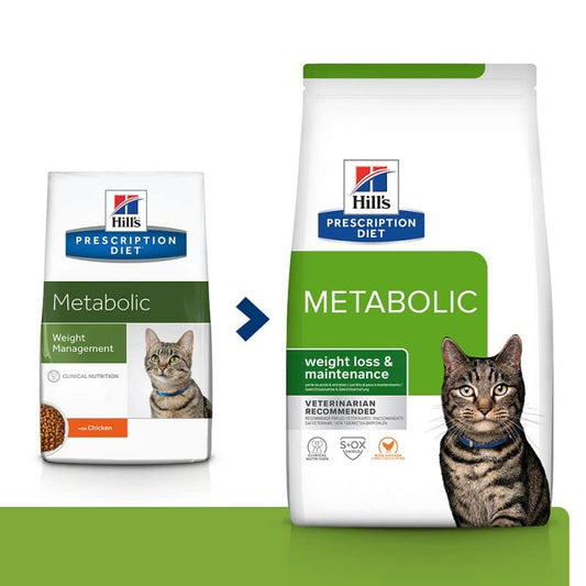 Hills Prescription Diet Feline Metabolic Weight Loss & Maintenance 3kg