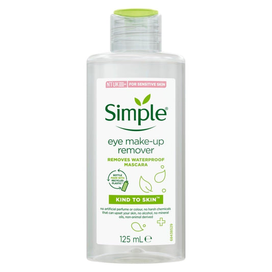 6 x Simple Kind to Eyes Eye Make-up Remover 125ml