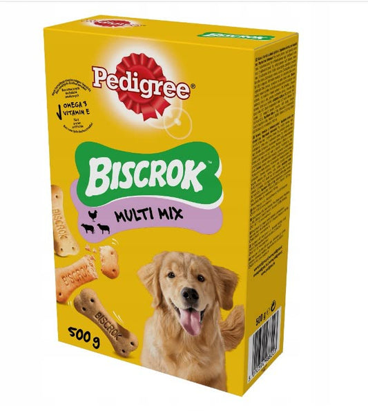 Pedigree Biscrok Multi Mix Dog Treats 12 x 500 g