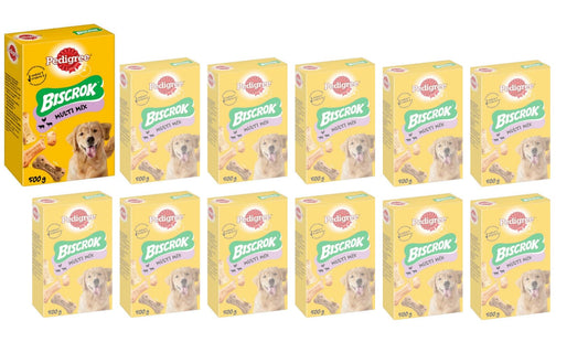Pedigree Biscrok Multi Mix Dog Treats 12 x 500 g