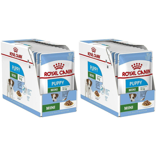 Royal Canin Mini Puppy Complete Wet Food in Gravy 24 x 85g