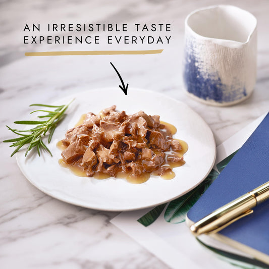 GOURMET Perle Chef's Collection in Gravy Wet Cat Food 60x85g