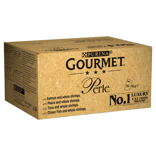 Gourmet Mini Fillets in Gravy Chicken Wet Food Pouch for Adult Cat, 26 x 85 g