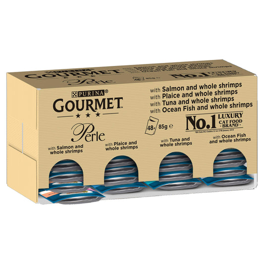 Gourmet Mini Fillets in Gravy Chicken Wet Food Pouch for Adult Cat, 26 x 85 g