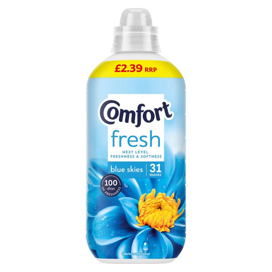 Comfort Fresh Fabric Conditioner Blue Skies 31w 930ml