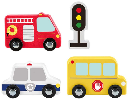 FISHER-PRICE WOODEN VEHICLE PACK