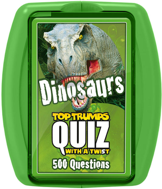 TOP TRUMPS QUIZ DINOSAURS