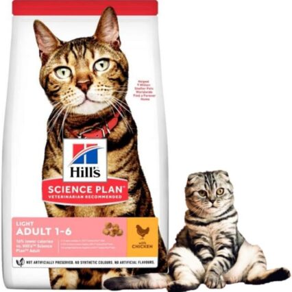 Hills Plan Adult Light Cat Chicken Flavour 1.5kg