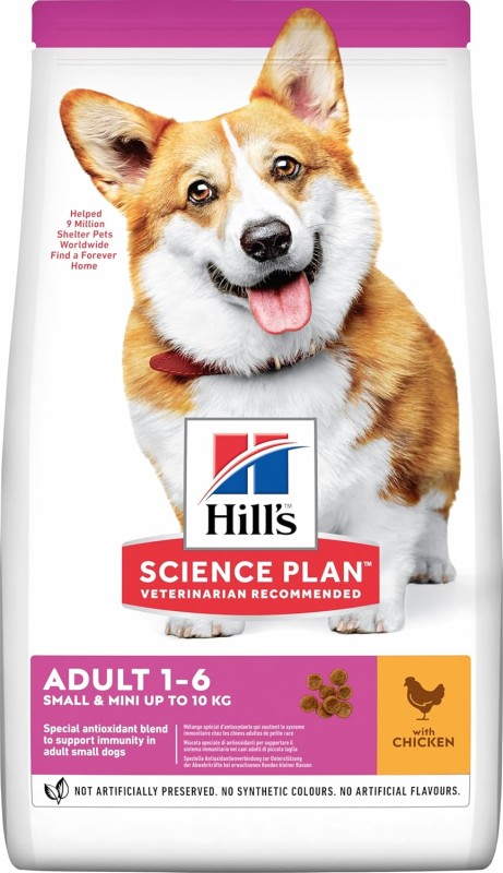 Hill's Small and Miniature Adult Dog Food 3 kg