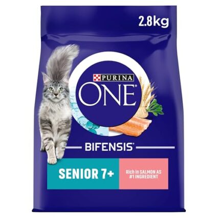 Purina One 7 plus Dry Cat Food with Salmon 2.8KG