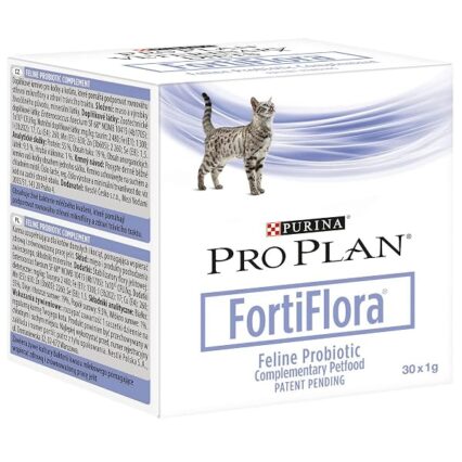 Purina PPVD Feline Fortiflora Cat Food 30 x 1 g