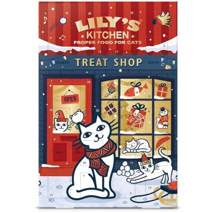 Lily's Kitchen Made with Natural Ingredients Christmas Advent Calendar Treats for Adult Cats