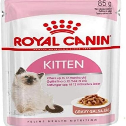 ROYAL CANIN Kitten in Gravy Wet Food 85g (Pack of 24)