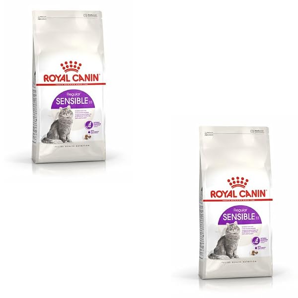 Royal Canin Sensible Complete Adult Dry Cat Food 2 x 400g