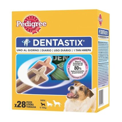 Pedigree DentaStix Mini – Snack For Oral Hygiene for Puppies and Small Dogs