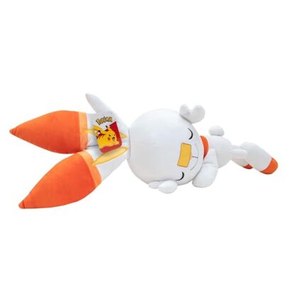 Pokémon PKW02704 Scorbunny Sleeping Plush - 18 Inch Premium Plush in Sleeping Pose