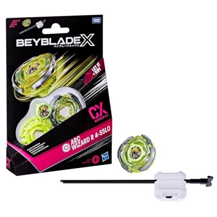 Beyblade X Arc Wizard R 4-55LO CX Starter Pack Top and Launcher