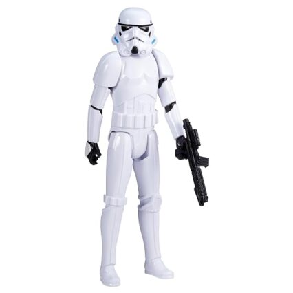 Star Wars Titan Hero Series Stormtrooper 12-Inch (30 cm) Action Figure, Collectable Figure For Kids Aged 4+, Role Play Toy With Blaster Accessory, Idea for Children