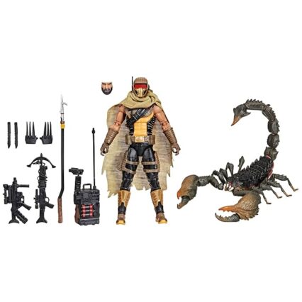 G.I. Joe Classified Series #180, Cobra Desert Scorpion & SKRP10N-25, Collectible 6 Inch Action Figure with 12 Accessories