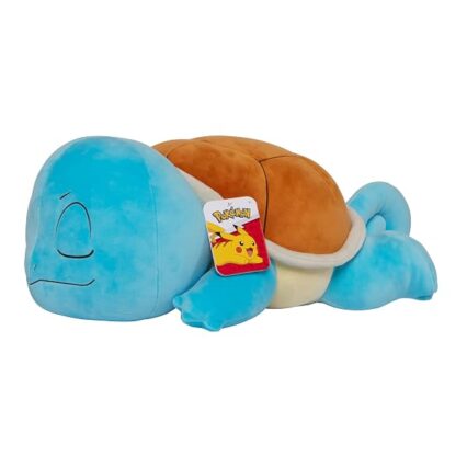 Pokémon PKW0220 Squirtle Sleeping Plush - 18 Inch Premium Plush in Sleeping Pose