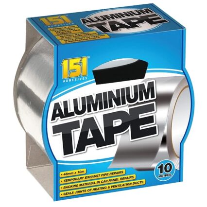 151 Products 48MM X 10M ADHESIVE ALUMINIUM FOIL TAPE PIPES...