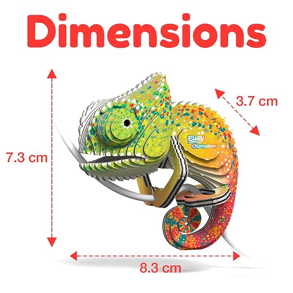 EUGY 3D Chameleon Craft Kit - Image 4