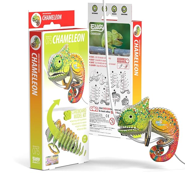 EUGY 3D Chameleon Craft Kit - Image 5