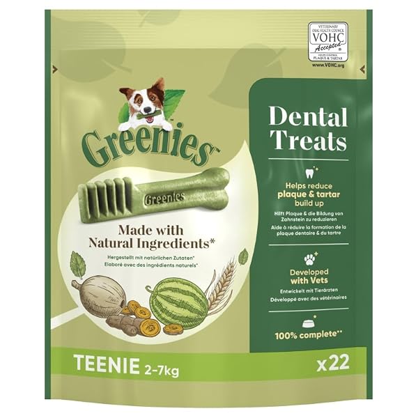 Greenies Original Adult Teenie Dog Treats 22 x Dental Chews 170g - Image 3