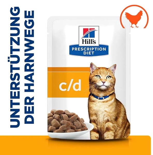 Hills Feline C/D Prescription Diet 48 x 85 g - Image 3