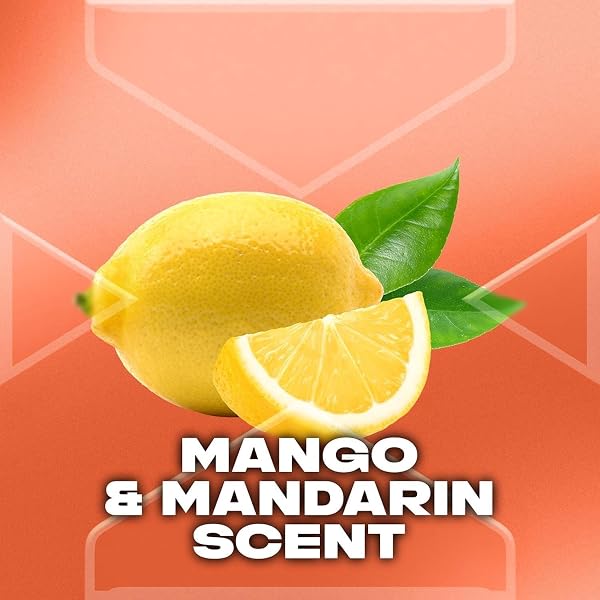 Lynx XL Sunset Fresh Deodorant for Men Multipack With Mango and Mandarin Scent Long Lasting Fragrance with 48 Hours All over Freshness Aluminium Free Body Spray 200 ml, 6 Pack - Image 4