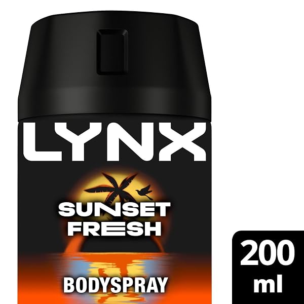 Lynx XL Sunset Fresh Deodorant for Men Multipack With Mango and Mandarin Scent Long Lasting Fragrance with 48 Hours All over Freshness Aluminium Free Body Spray 200 ml, 6 Pack - Image 8
