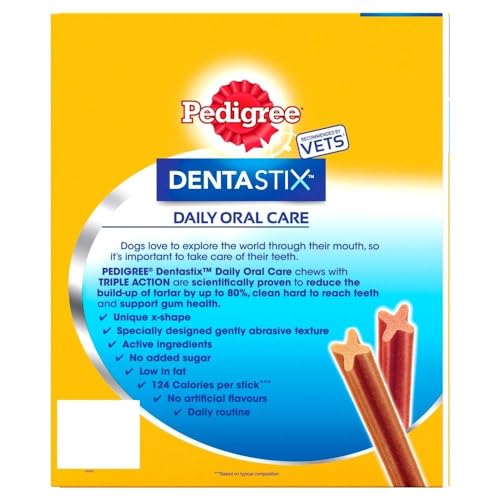 Pedigree DentaStix Daily Dental Chews Large Dog 25kg+ 105 Sticks - Image 7