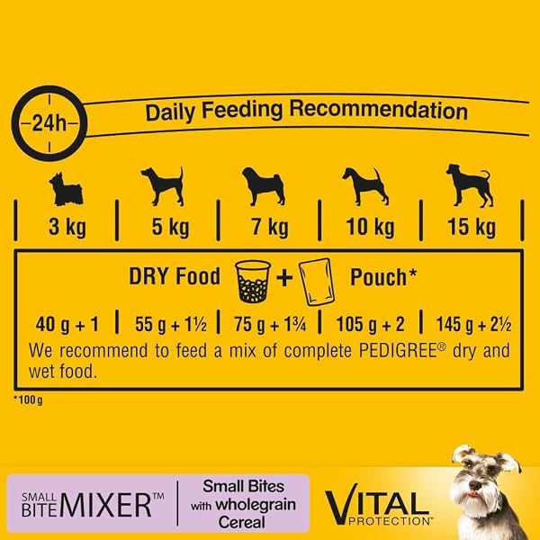 Pedigree Mixer Original Small Bite, 1.5 kg - Image 4