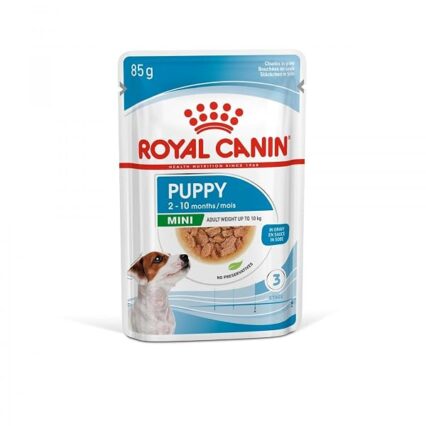 Royal Canin Mini Puppy in Gravy Wet Food 85g (12 Pack)