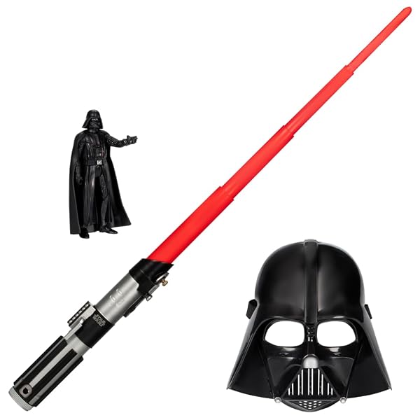 STAR WARS Darth Vader DARK SIDE Kit Lightsaber, Mask and 15cm Figure for Children from 5 Years - Image 4