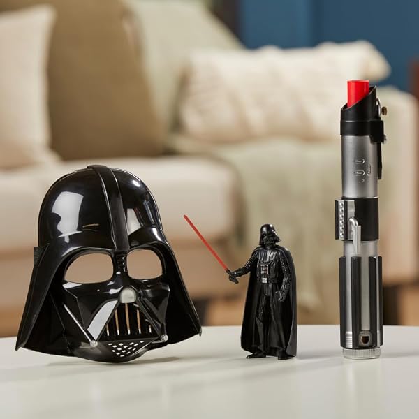 STAR WARS Darth Vader DARK SIDE Kit Lightsaber, Mask and 15cm Figure for Children from 5 Years - Image 6
